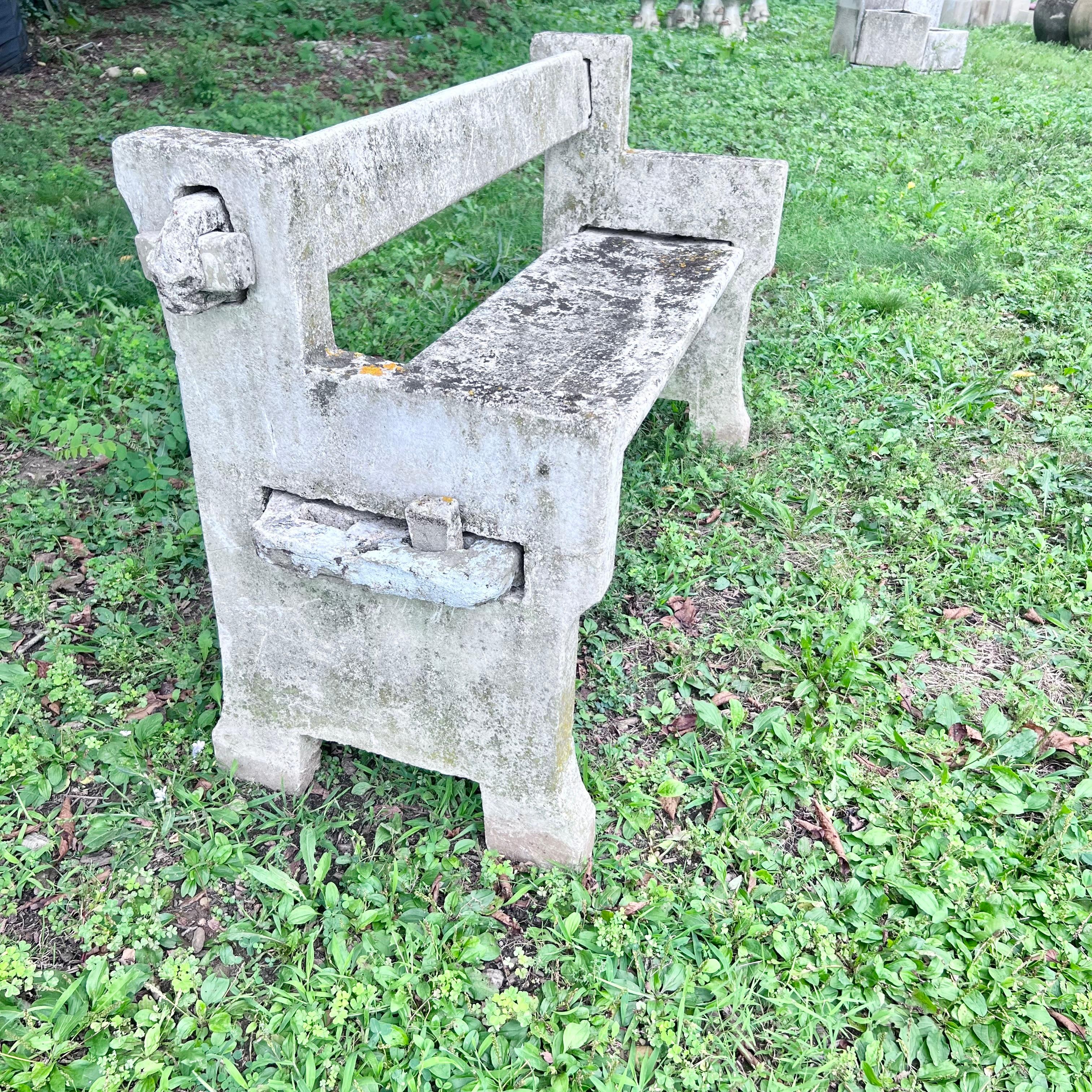 concrete garden seats for sale