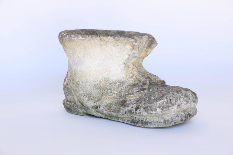 French Concrete Shoe For Sale at 1stDibs