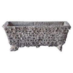 French Concrete Stone Planter