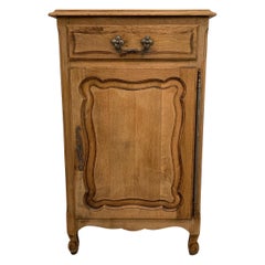 French Confiturier/Jelly Cabinet Louis XV Style Bleached from Mid 20th Century