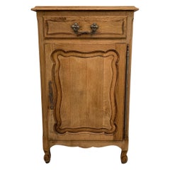 French Confiturier/Jelly Cabinet Louis XV Style Bleached from Mid 20th Century