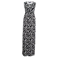 French Connection, Maxi dress in black and white