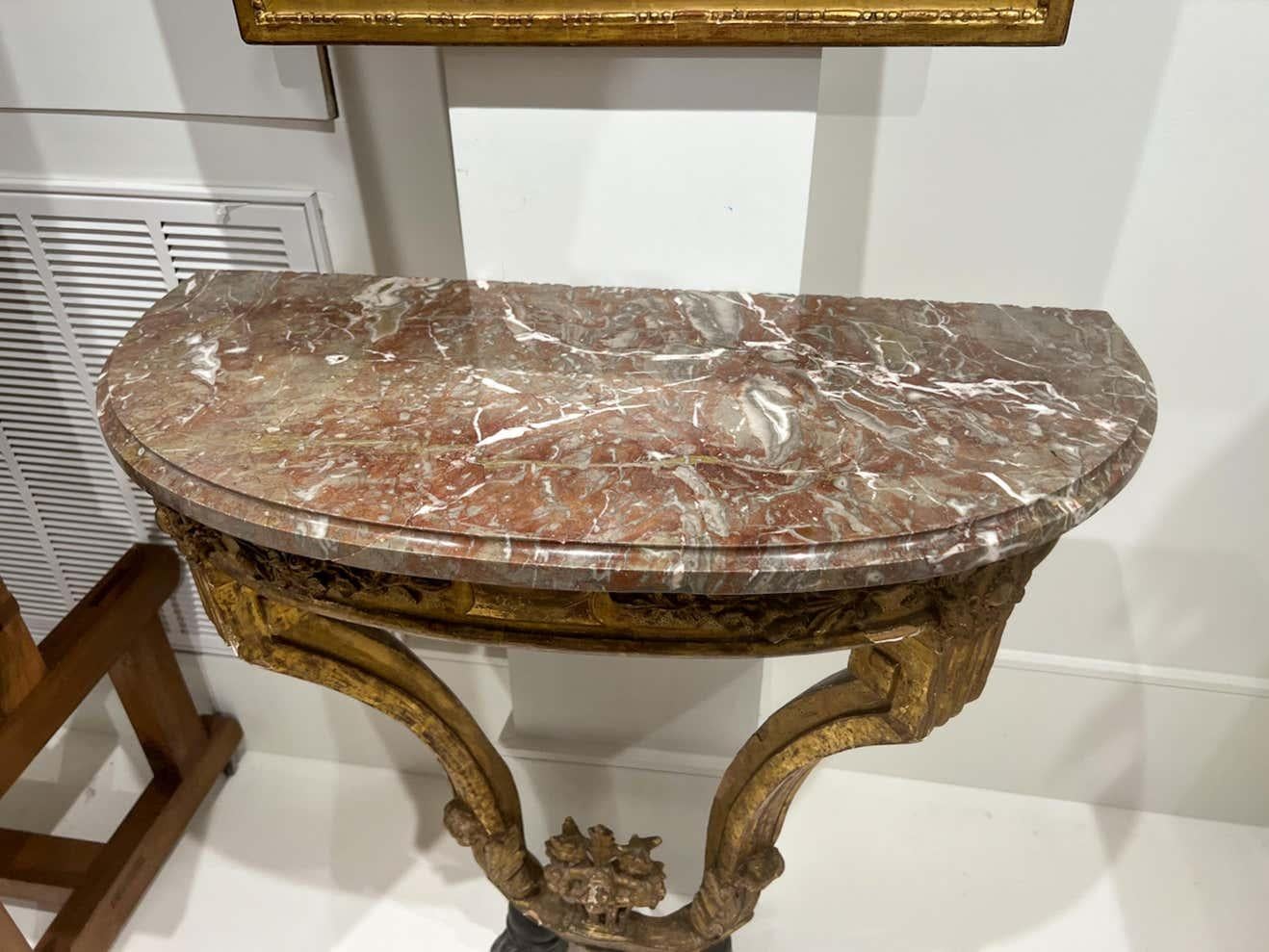 Marble French Console, 18th Century