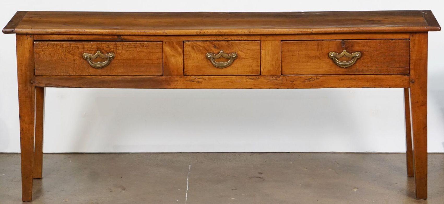 French Console Server or Sideboard of Cherry For Sale 6