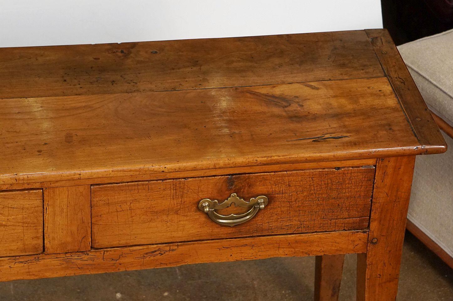 French Console Server or Sideboard of Cherry For Sale 8