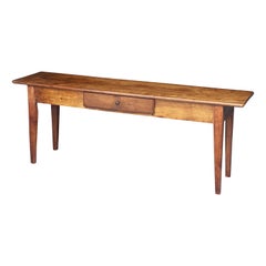 French Console Server or Sideboard of Cherry