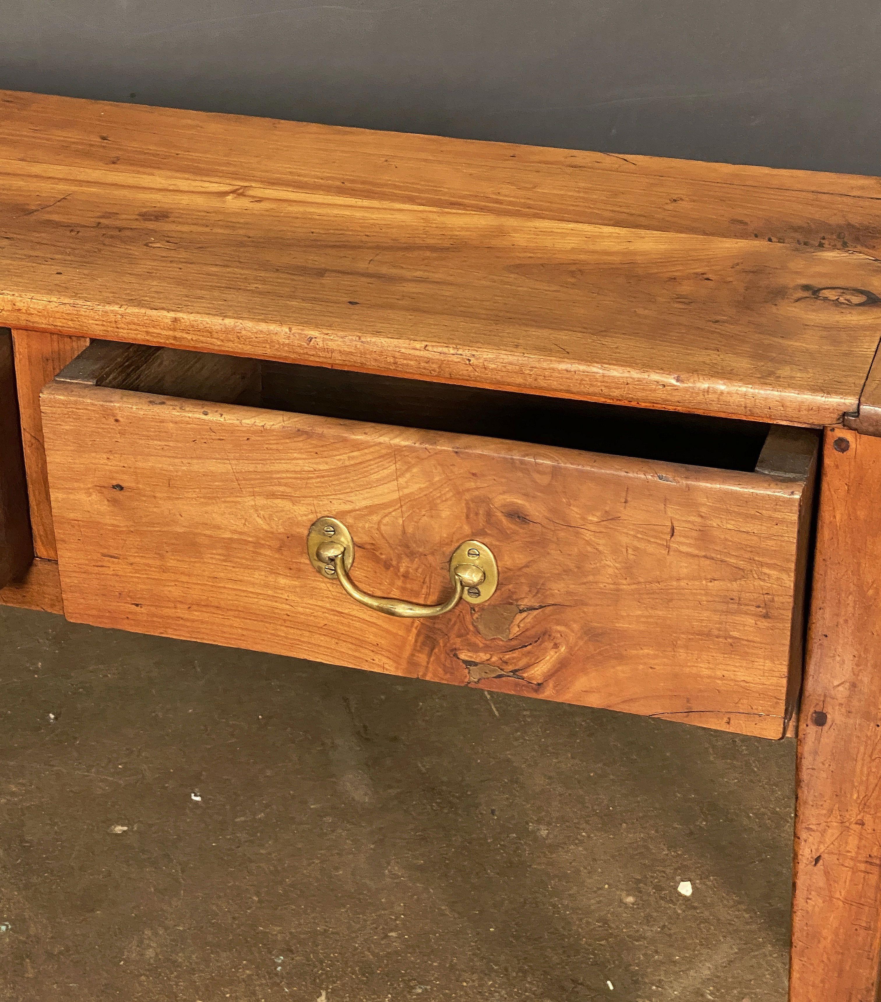 French Console Server or Sideboard Table of Cherry 6