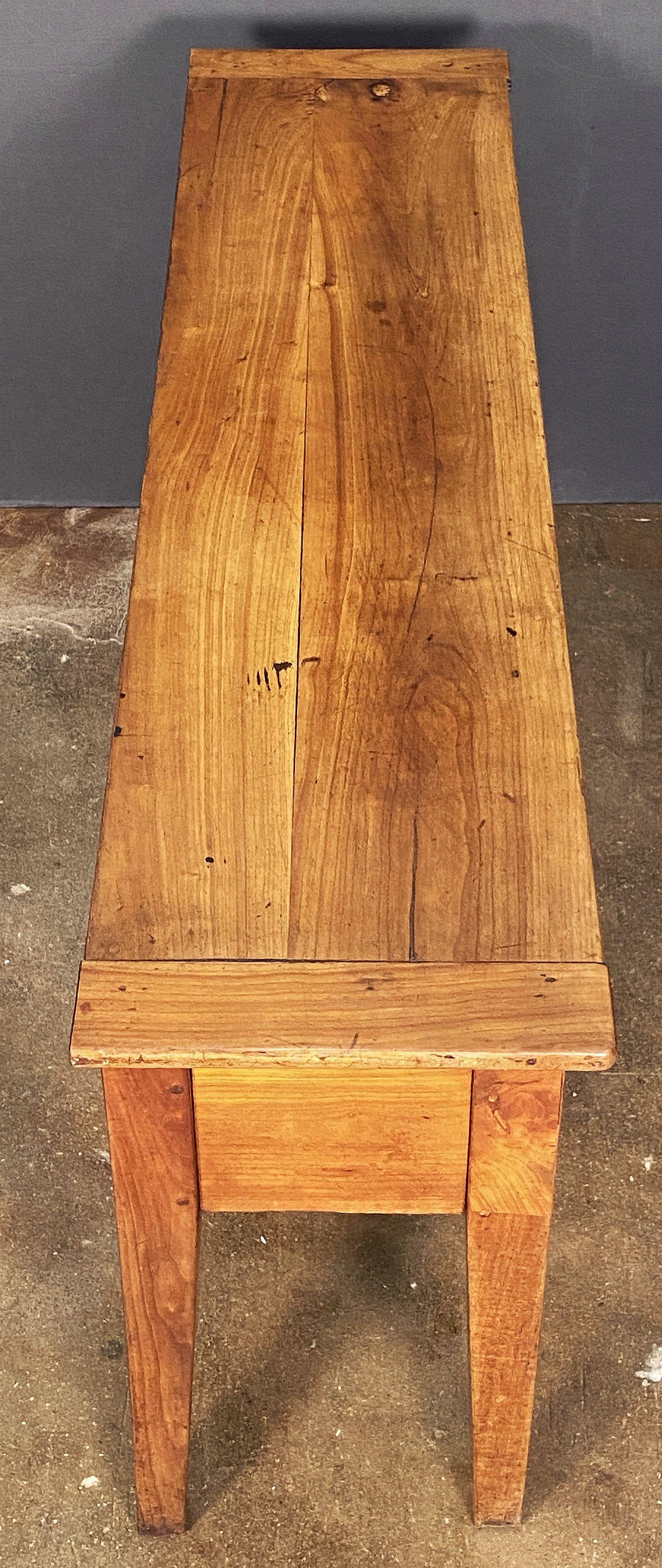 French Console Server or Sideboard Table of Cherry 8