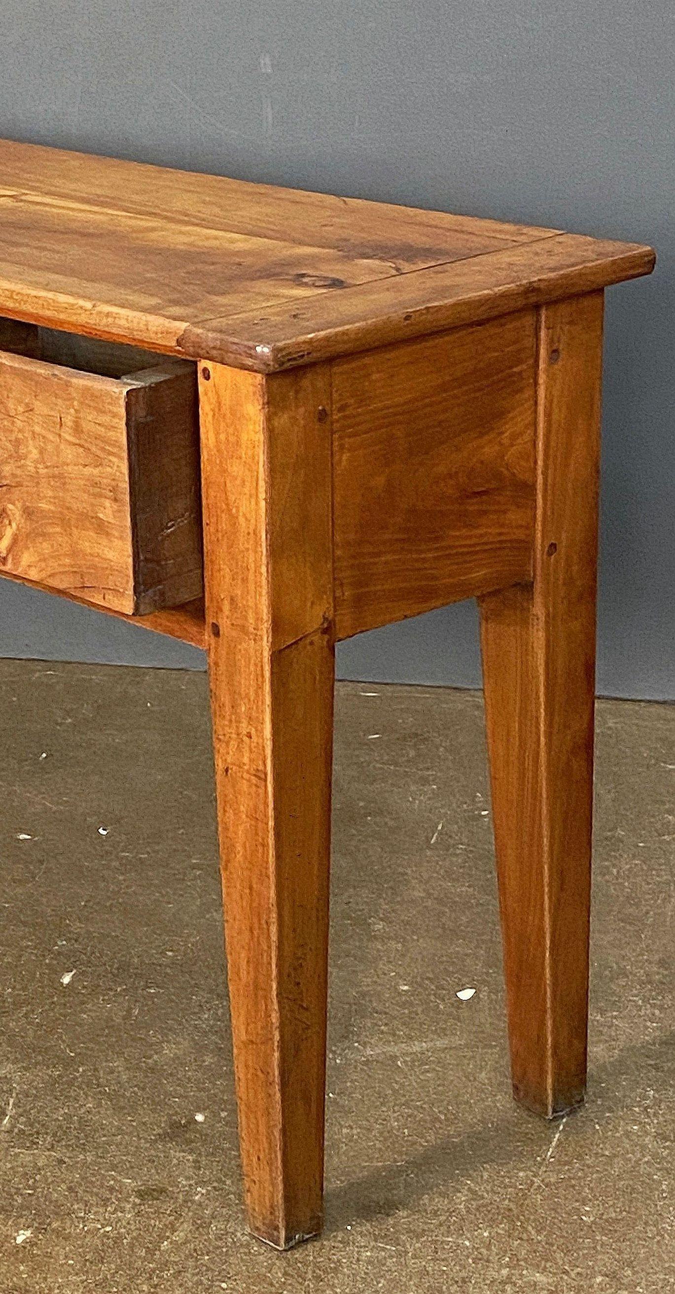 French Console Server or Sideboard Table of Cherry 10
