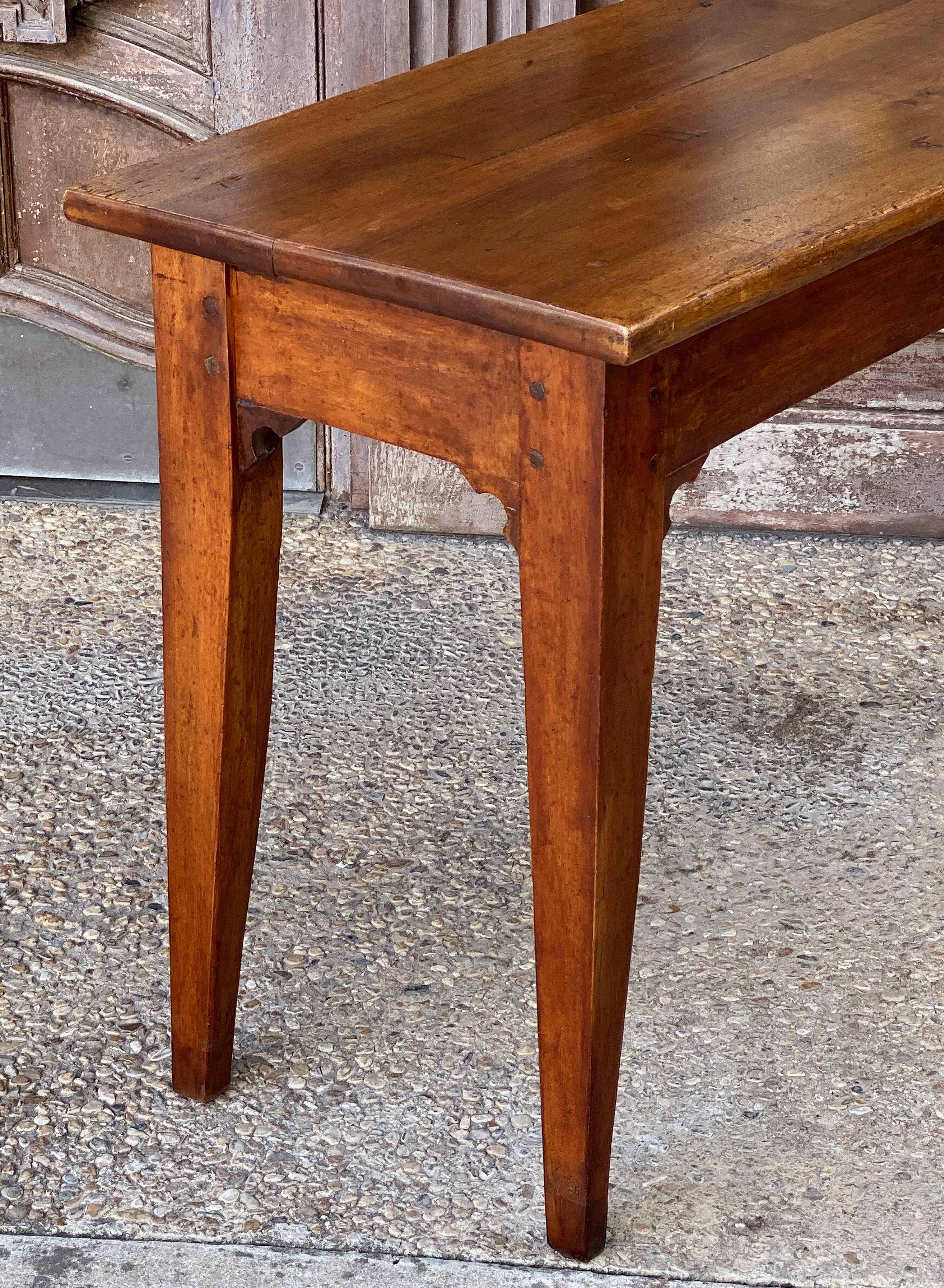 French Console Table or Sideboard of Cherry 10