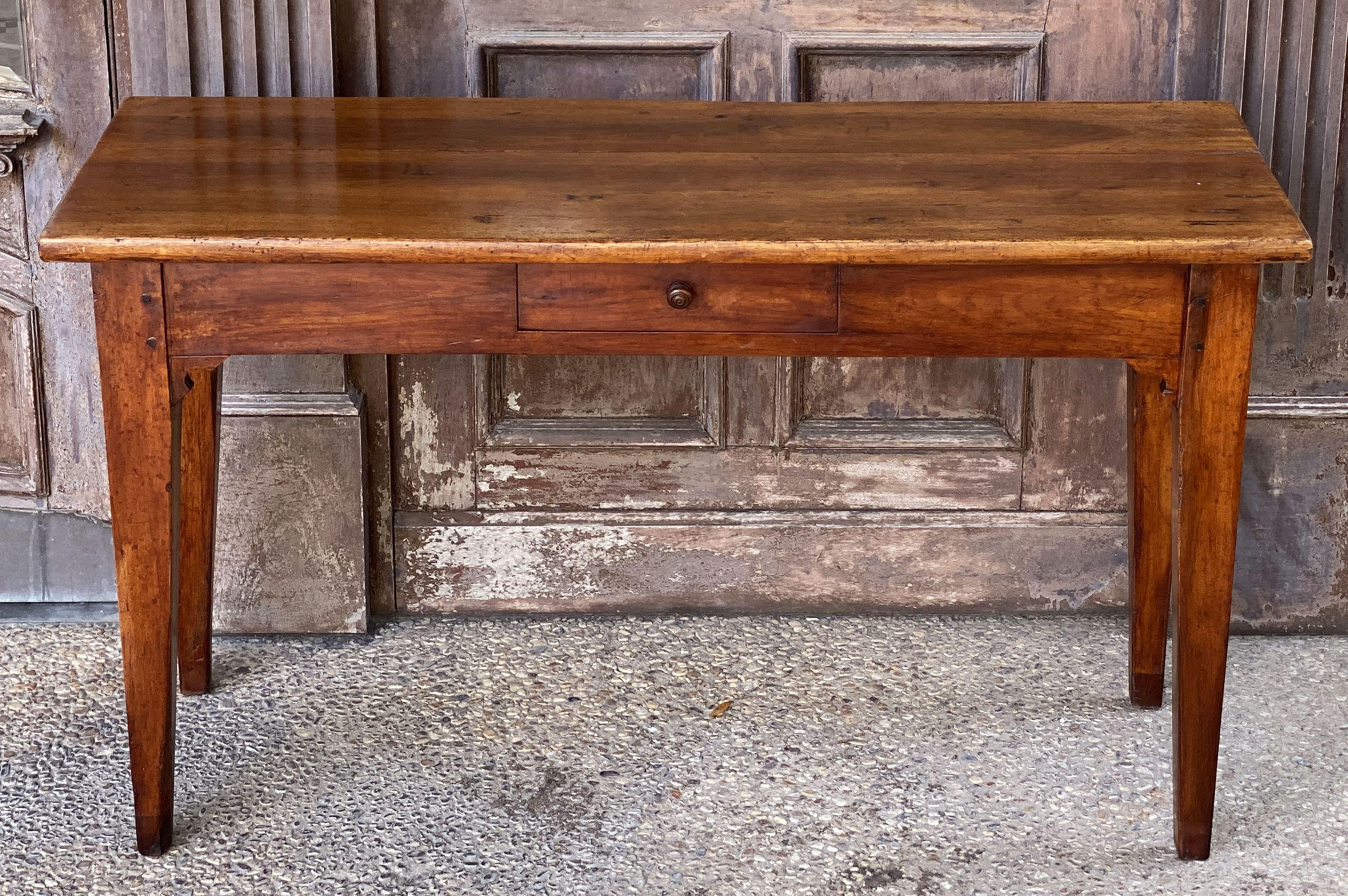 Country French Console Table or Sideboard of Cherry