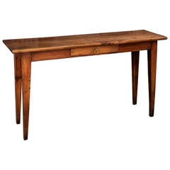 French Console Table or Sideboard of Cherry