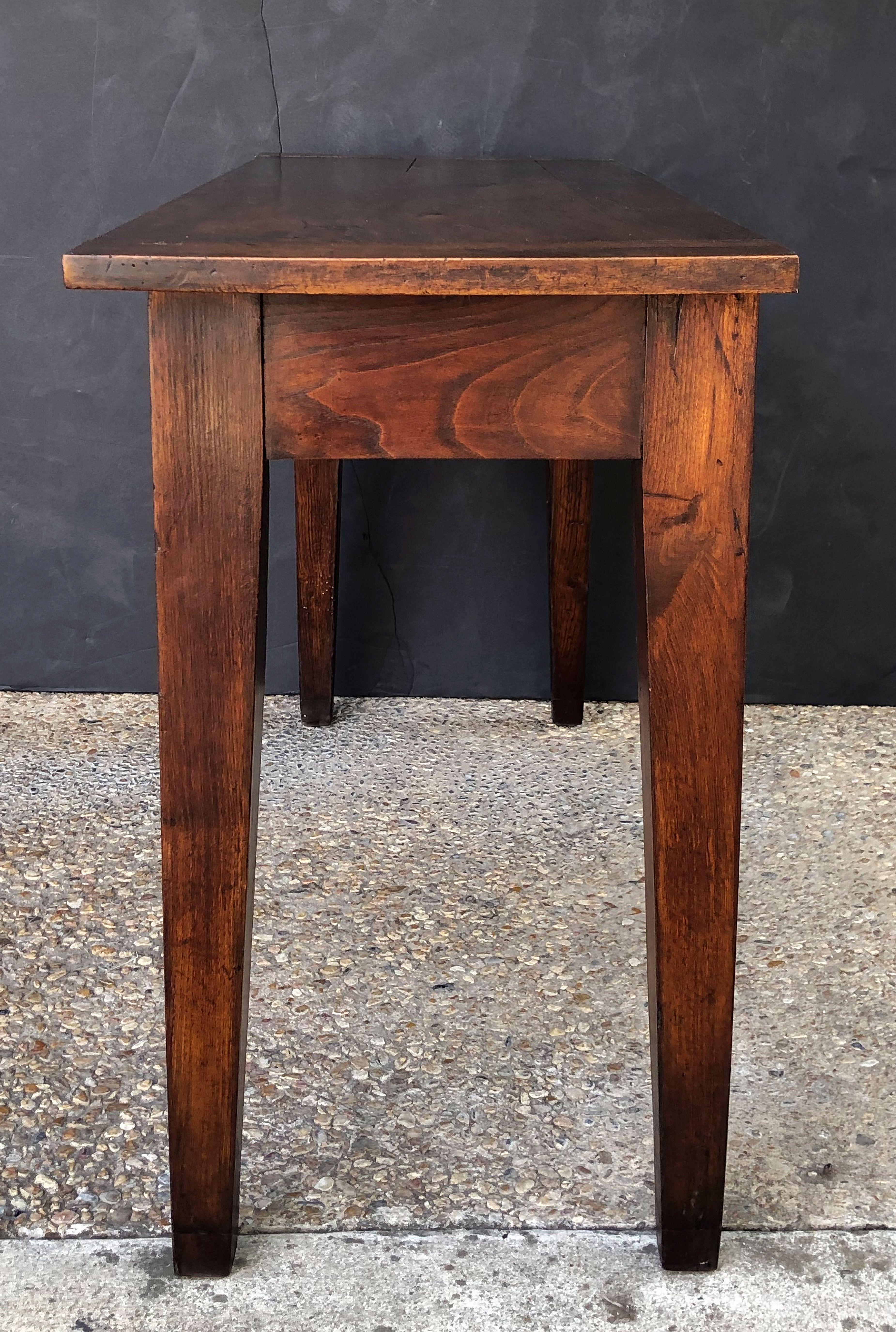 French Console Table or Sideboard of Walnut 9