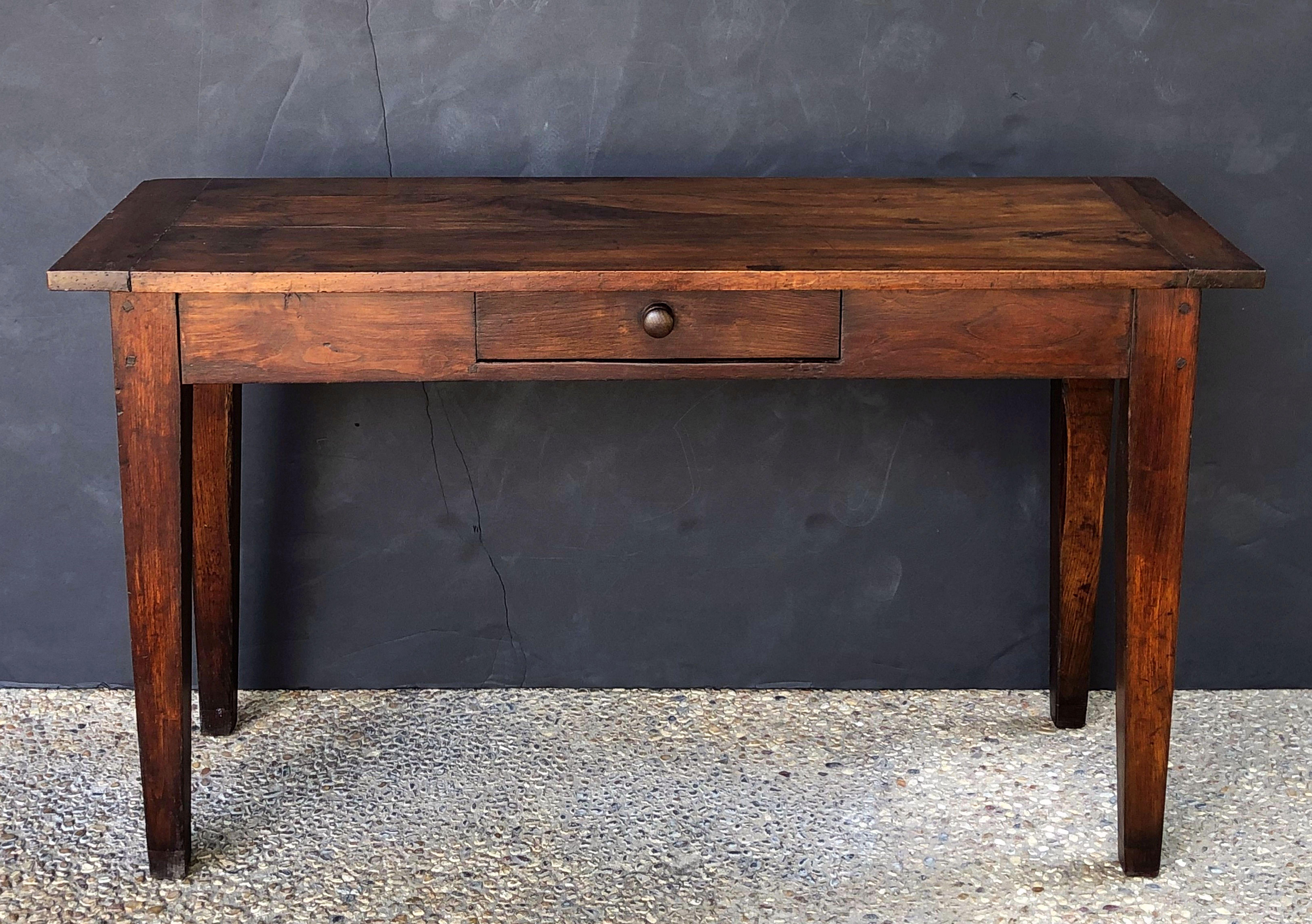 19th Century French Console Table or Sideboard of Walnut