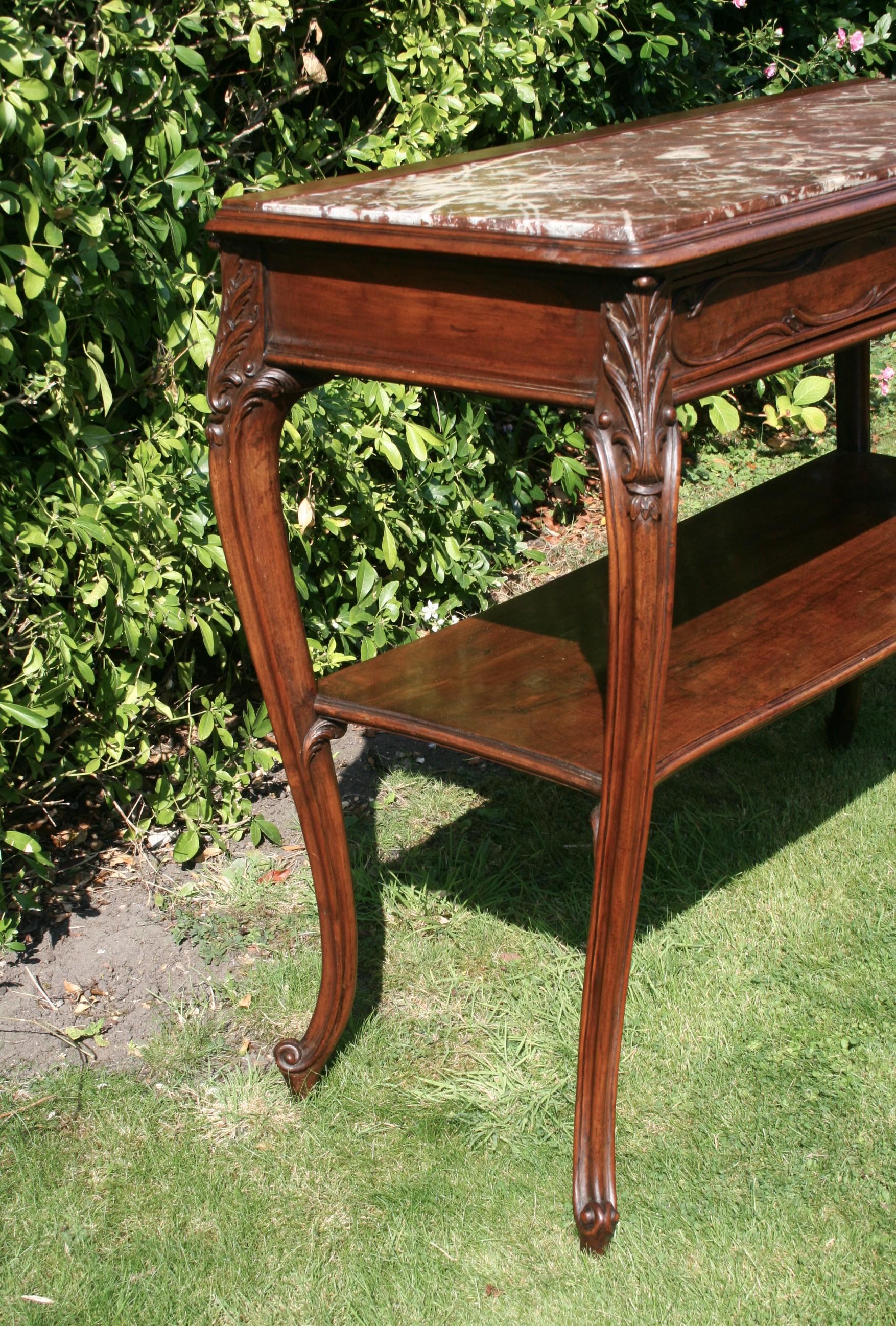 French Console Tables In Good Condition For Sale In Chulmleigh, Devon