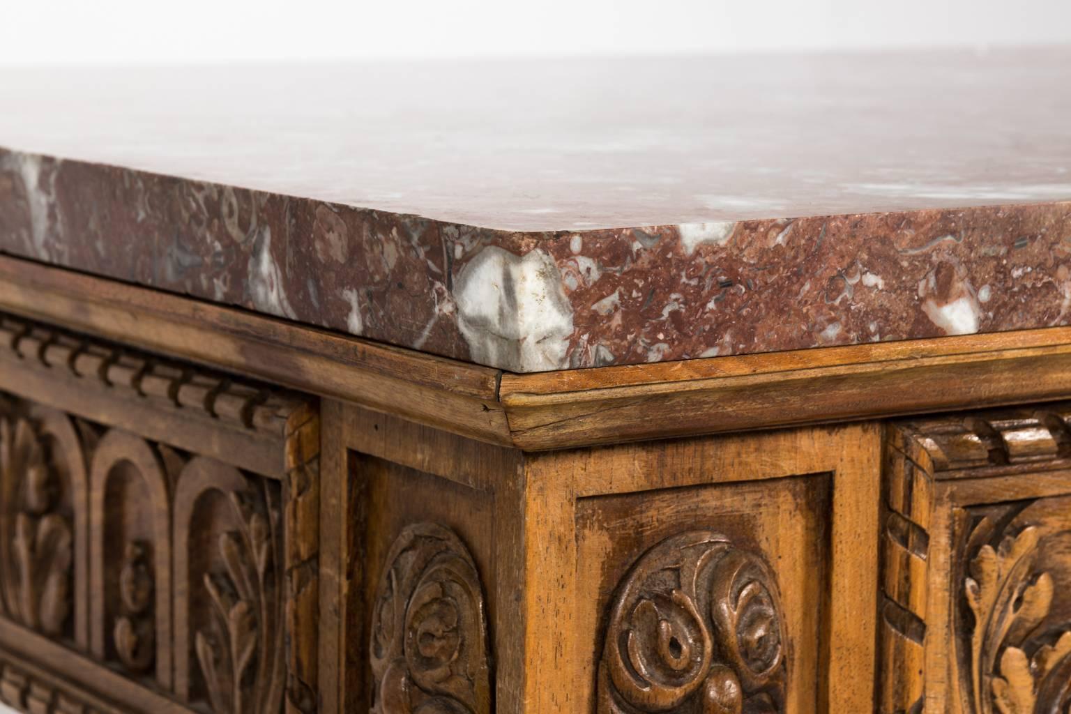 French Console with Marble Top 5