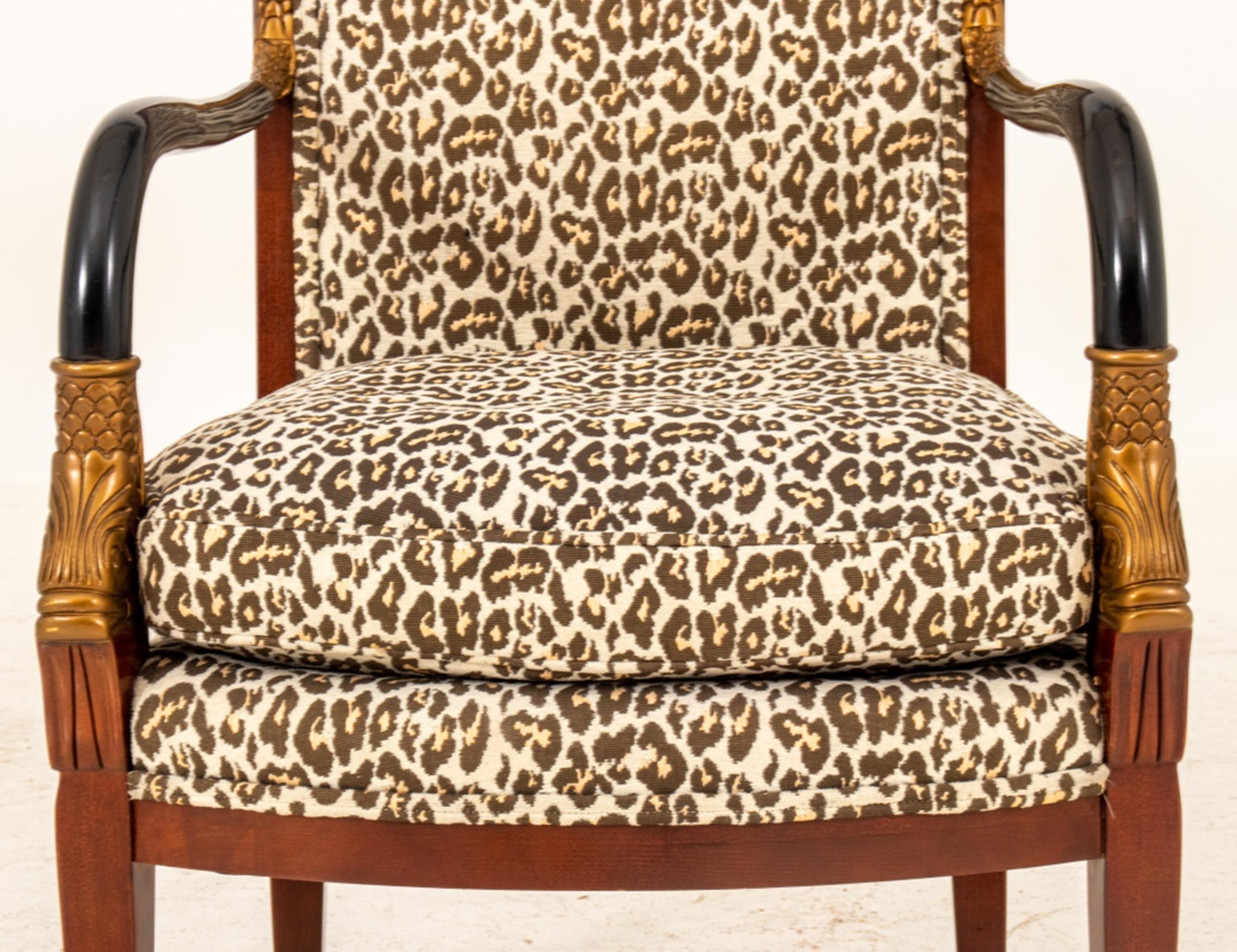 Empire French Consulate Style Arm Chair