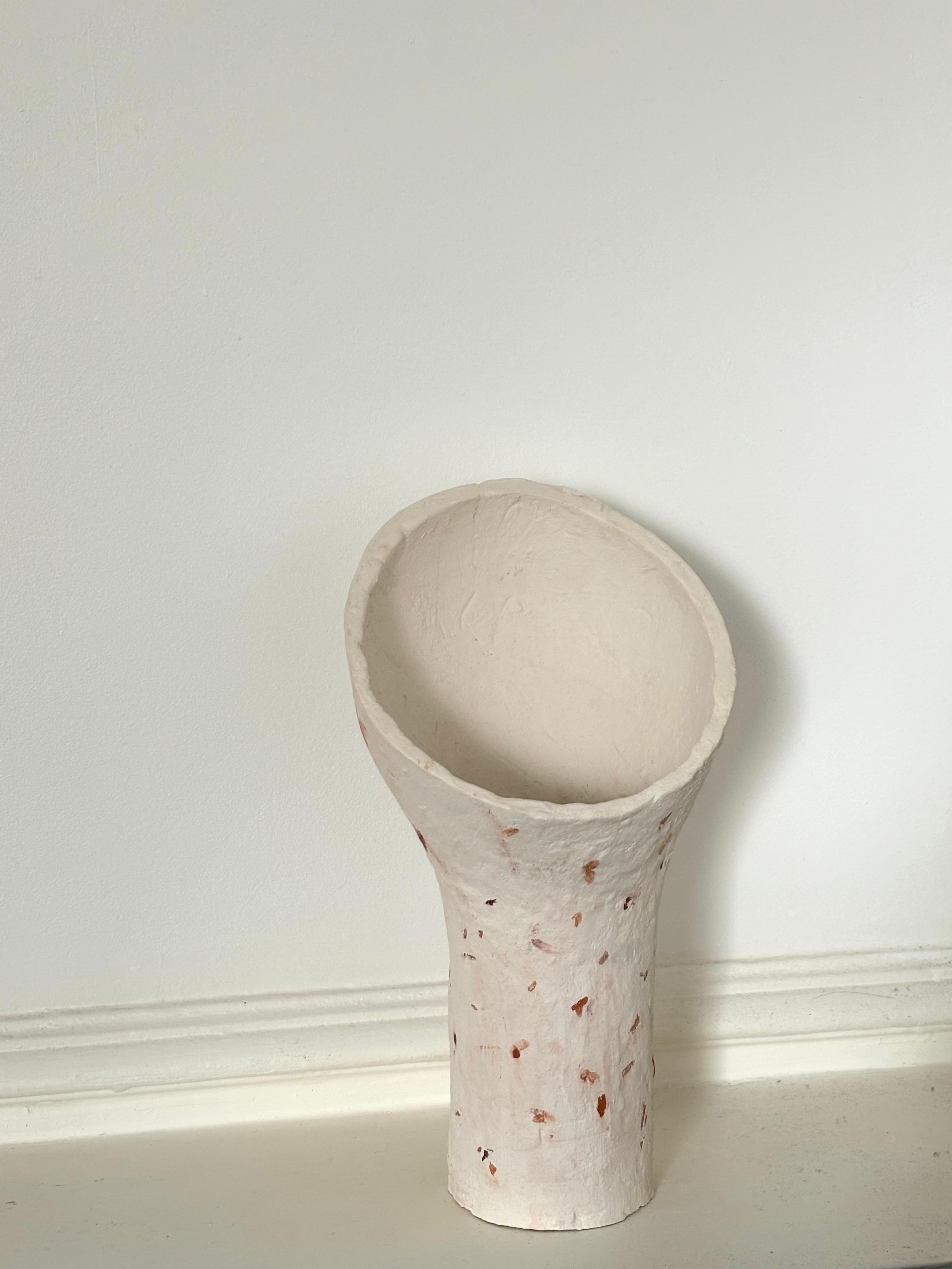 Lámpara francesa de cerámica contemporánea, 