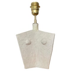 French contemporary ceramic lamp, "Idolo" by Renzo Maar French contemporary ceramic lamp, "Idolo" by Renzo Maar