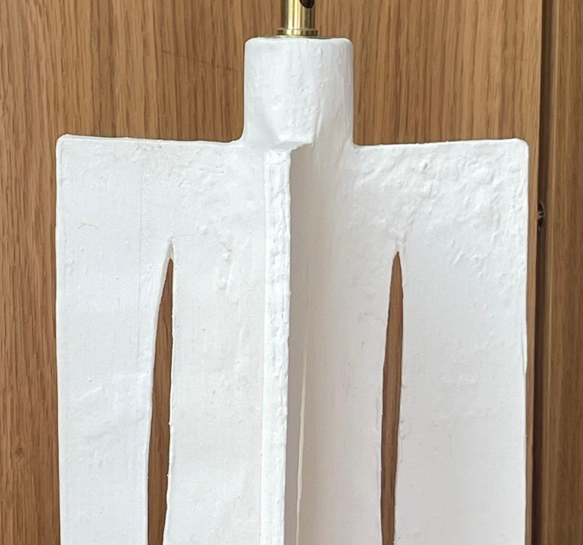 Lámpara francesa de cerámica contemporánea, 