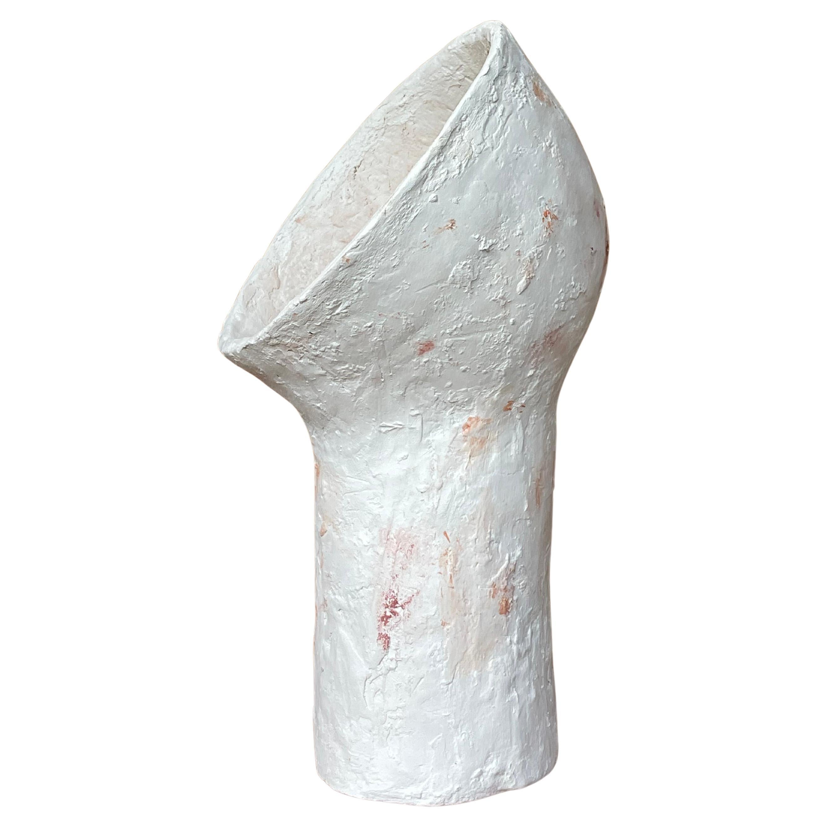 French contemporary ceramic lamp, "Narcisse" by Renzo Maar
