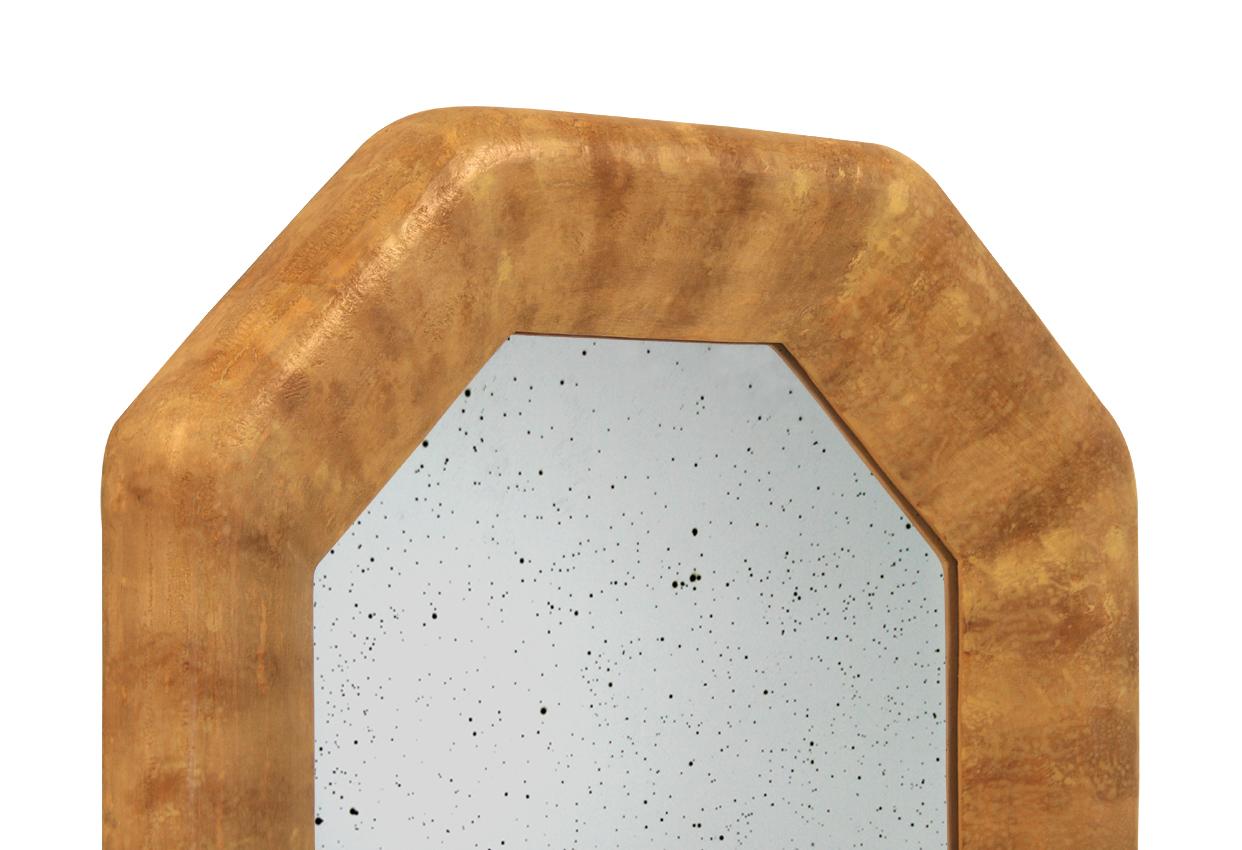 Intagliato a mano Specchio contemporaneo francese, 