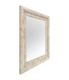 French Contemporary Mirror, "Feutré" by Pascal & Annie