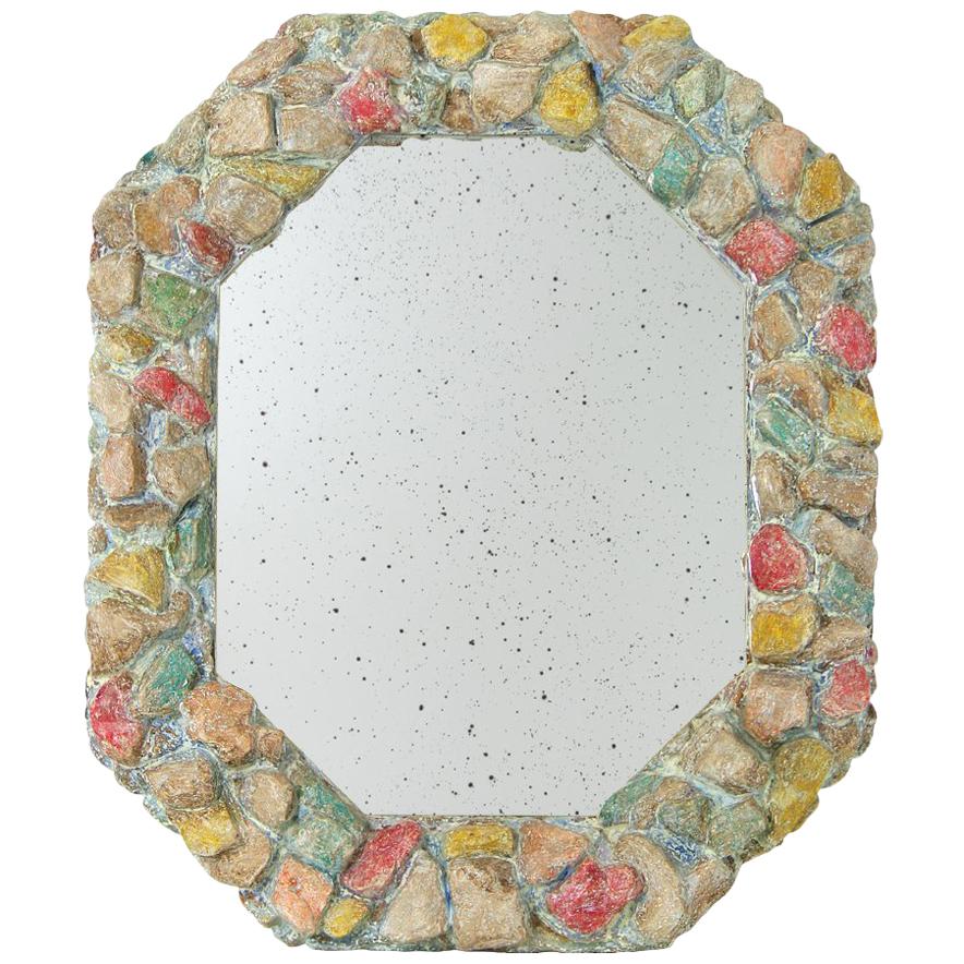 French Contemporary Mirror, "Toho" by Pascal & Annie For Sale