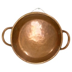 Centro de mesa o adorno de pared de cobre francés, S. XIX