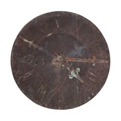 French Copper Clock Face