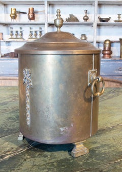 French Copper Container for Food Preservation