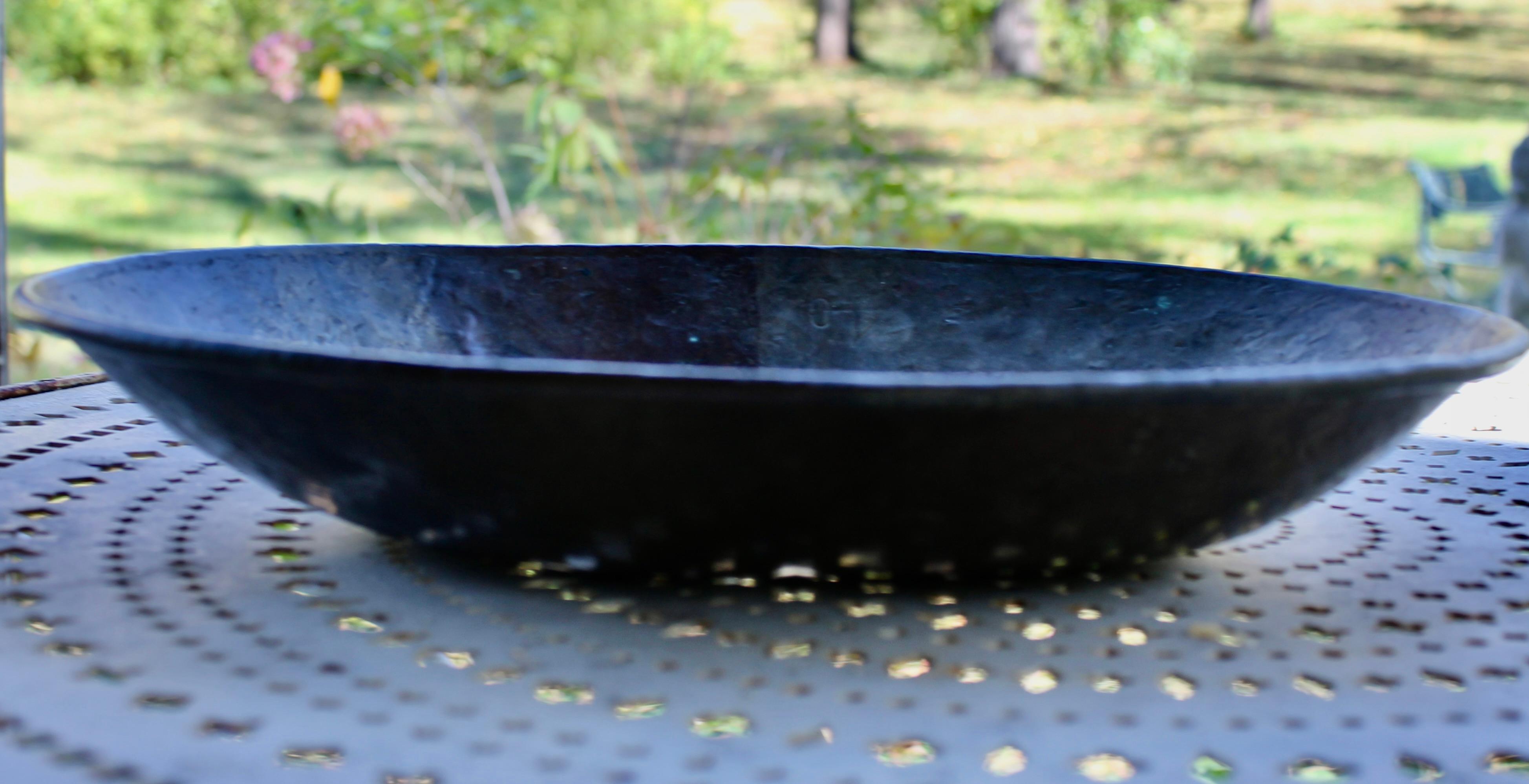 French Copper Dinanderie Abstract Bowl For Sale 4