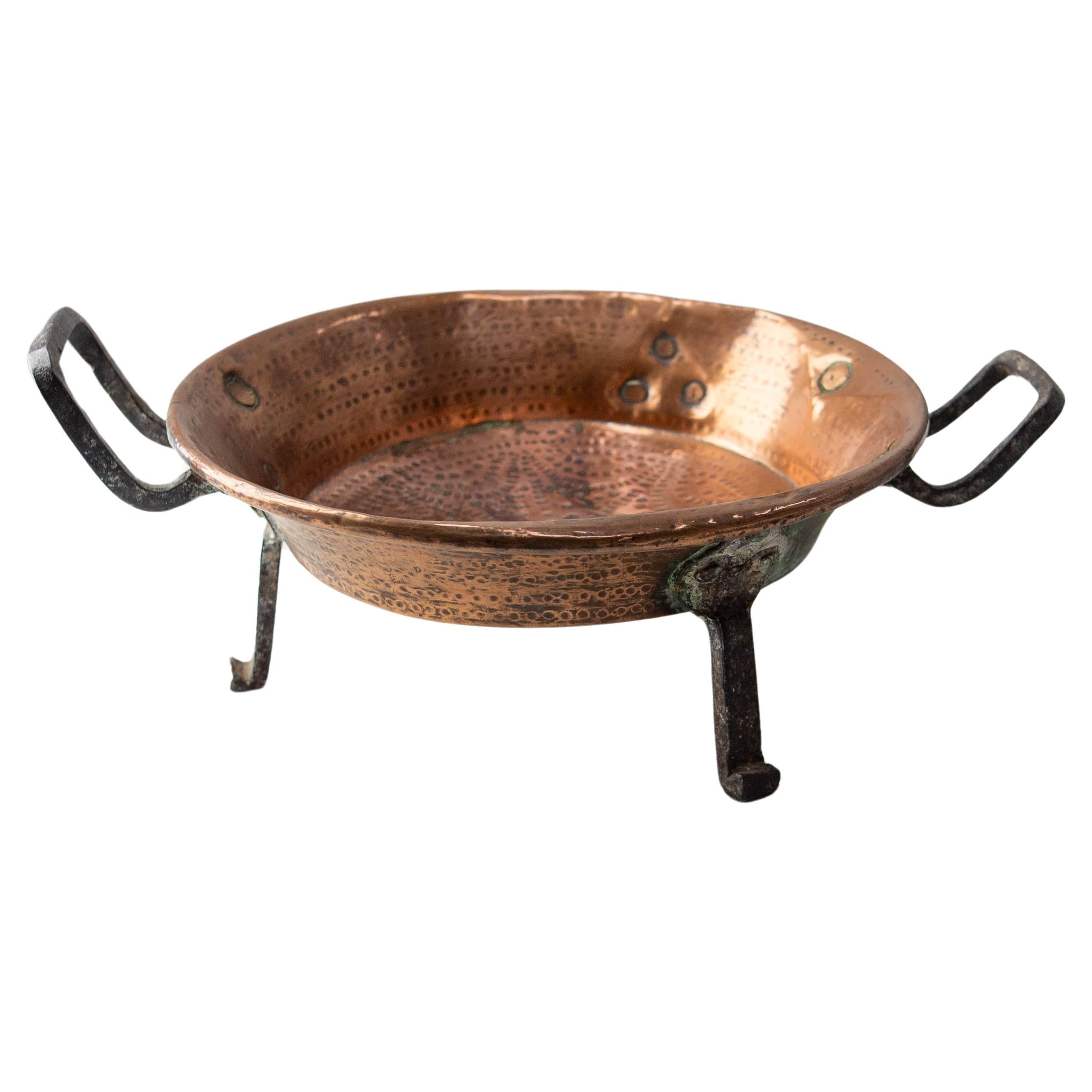 French Copper & Iron Centerpiece, 19th Century For Sale