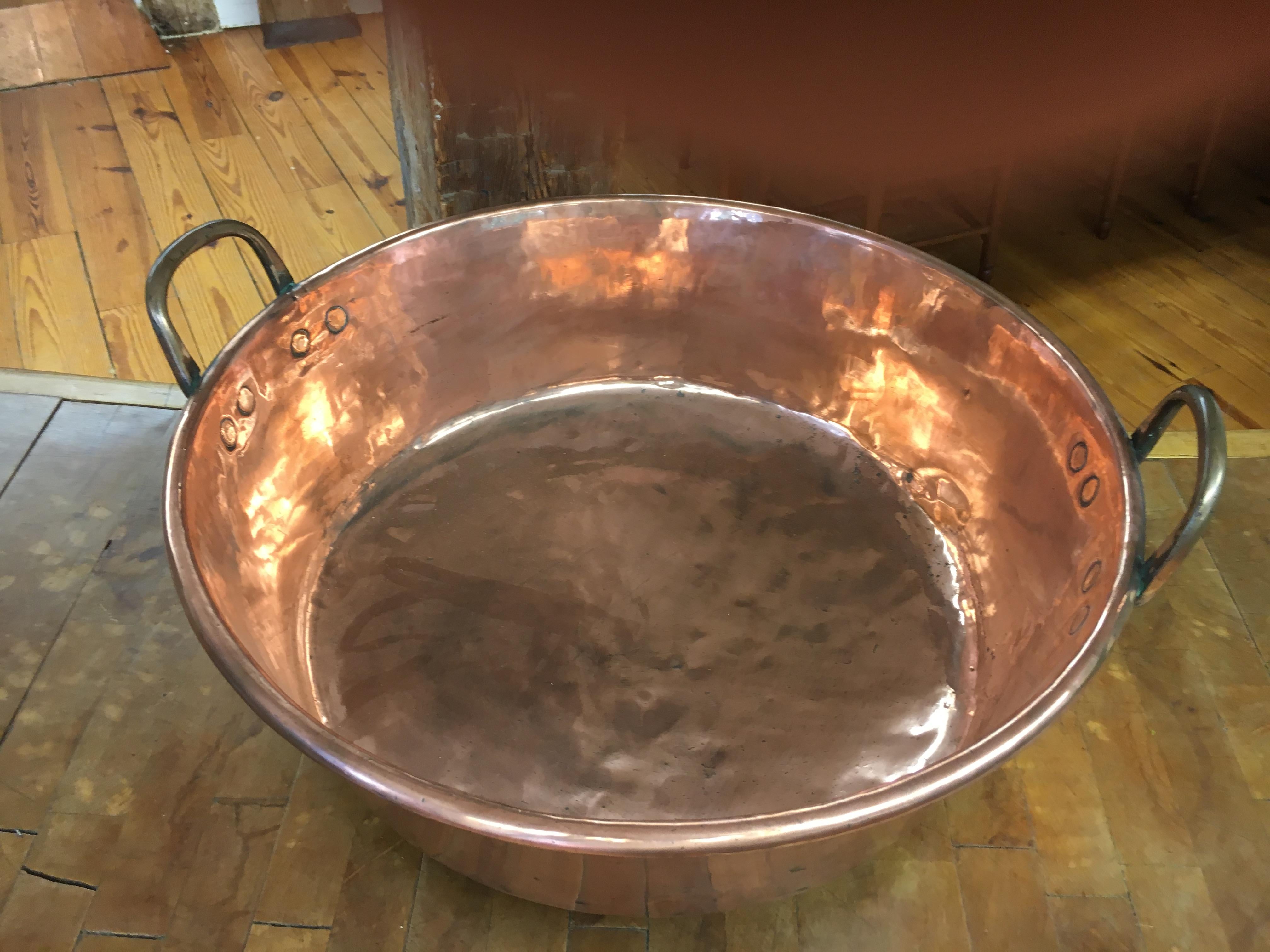 French Copper Jam Pan 2