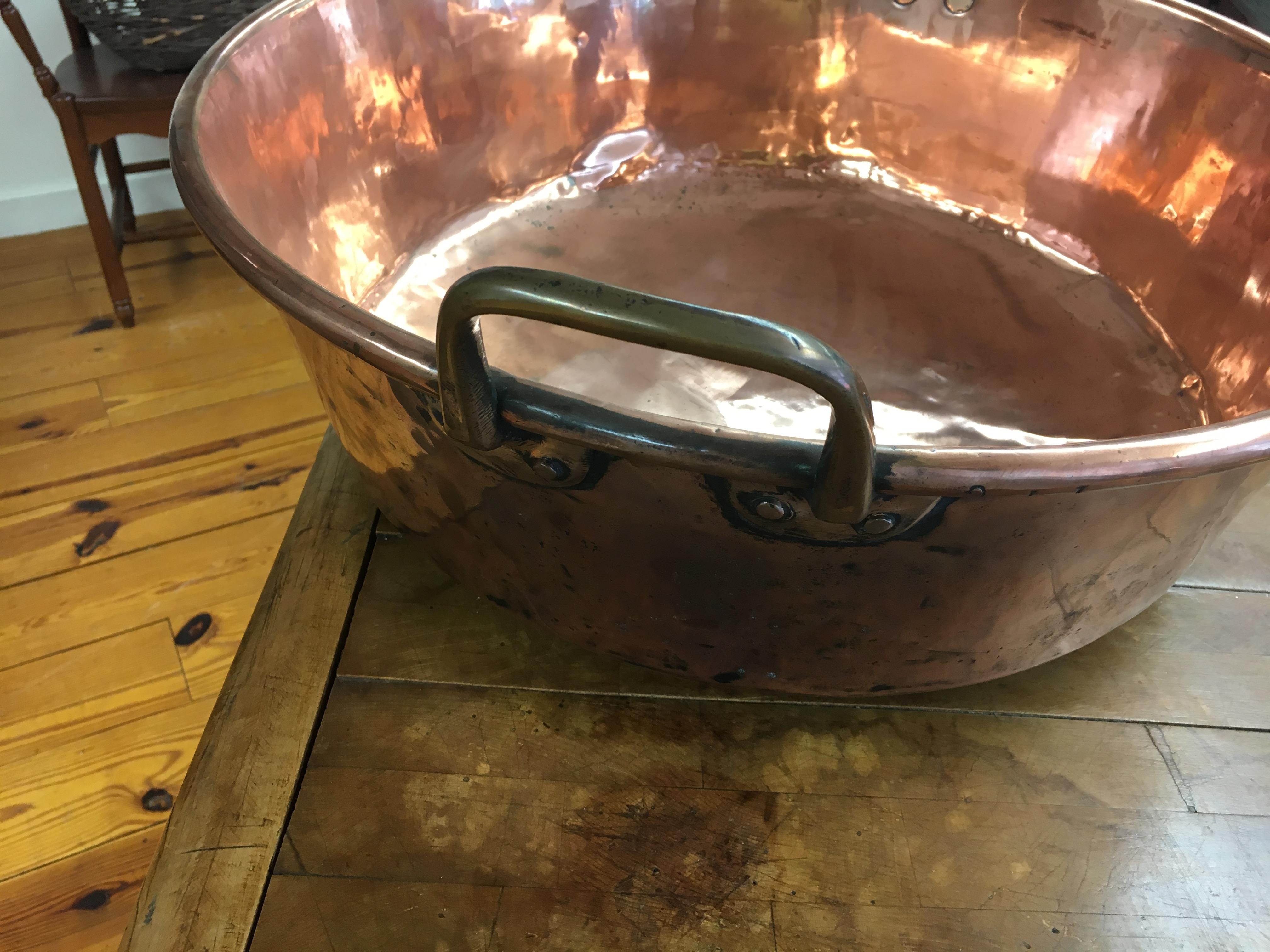 French Copper Jam Pan 3