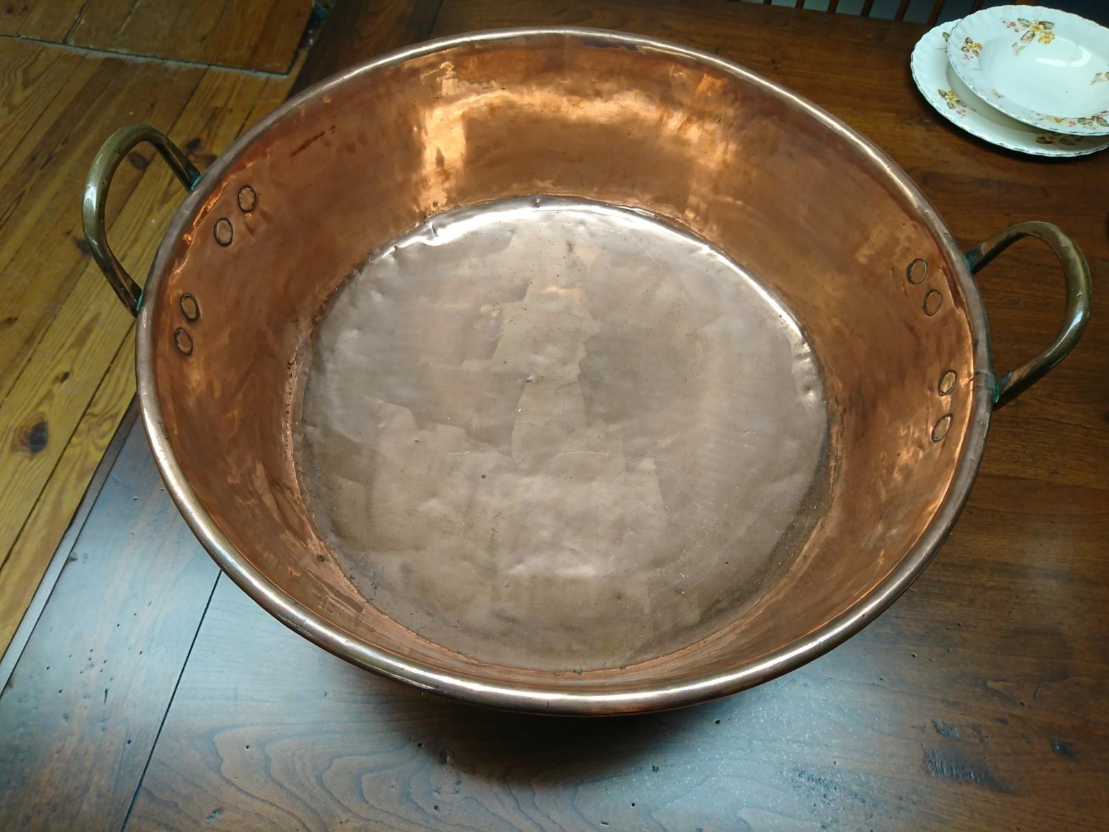French Copper Jam Pan 5