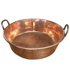 Antique French Copper Jam Pan