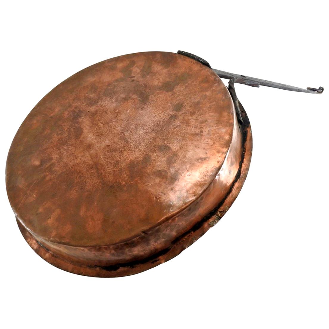 French Copper Jelly Pan, Antique For Sale