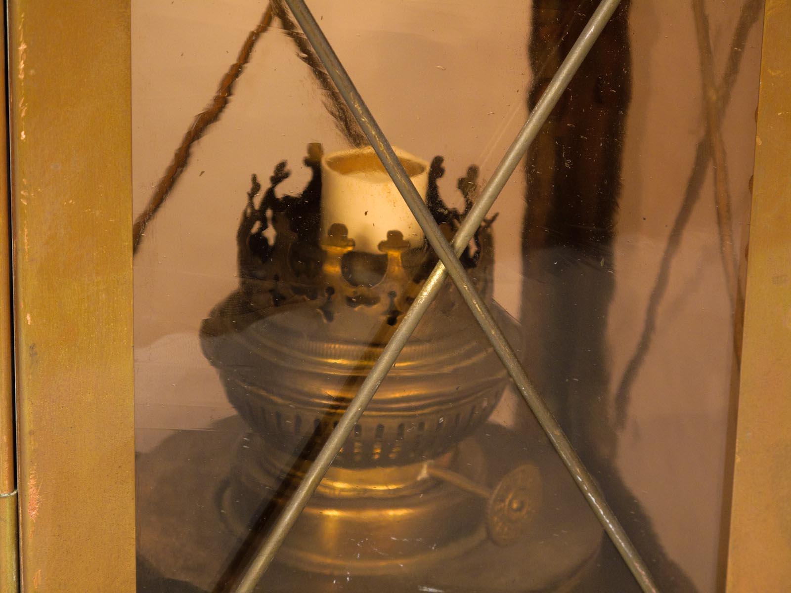 French Copper Lantern, Late 1800s 3