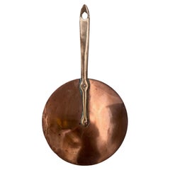 French Copper Lid by Minard Cornu, C. 1910