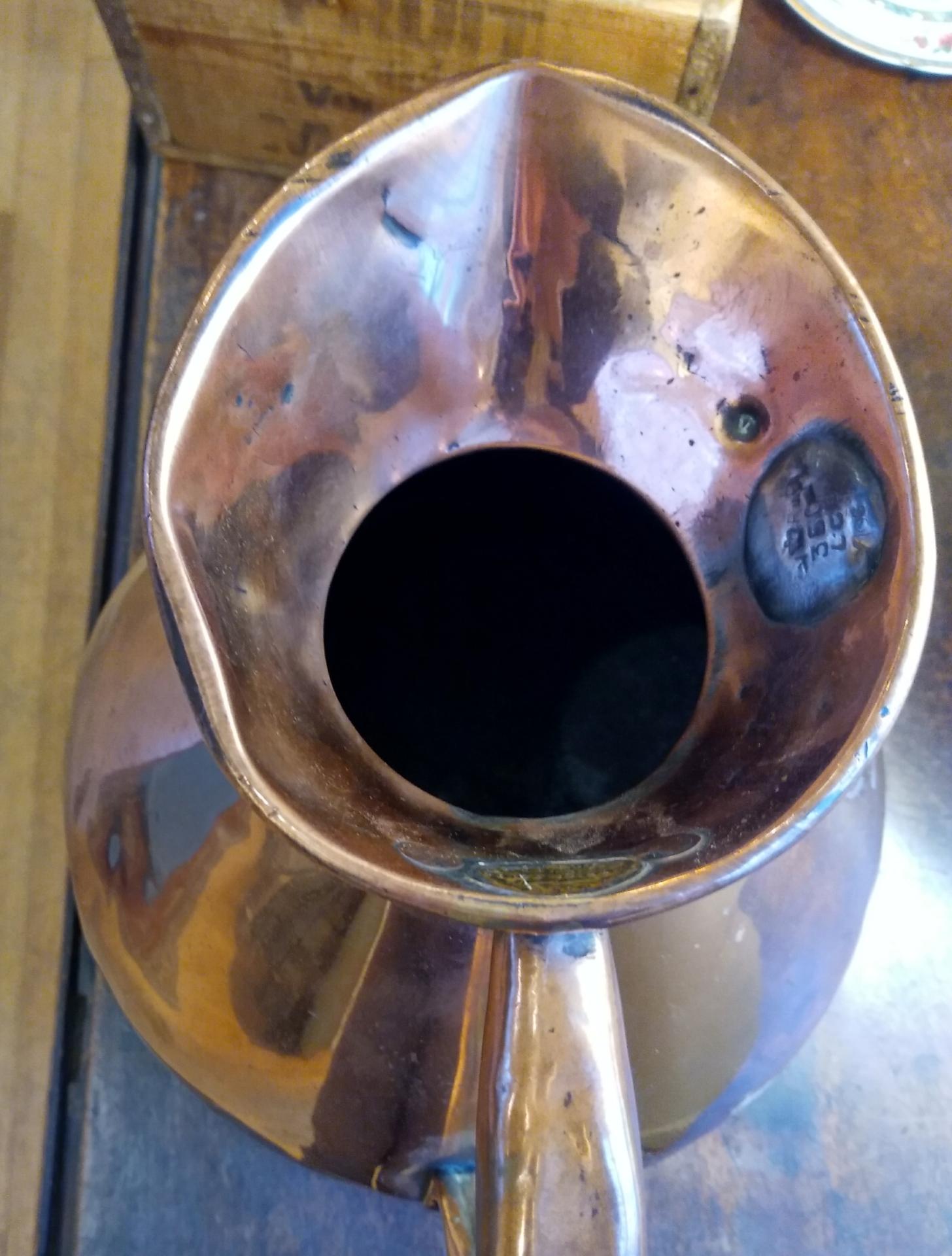 French Copper Pitcher 3