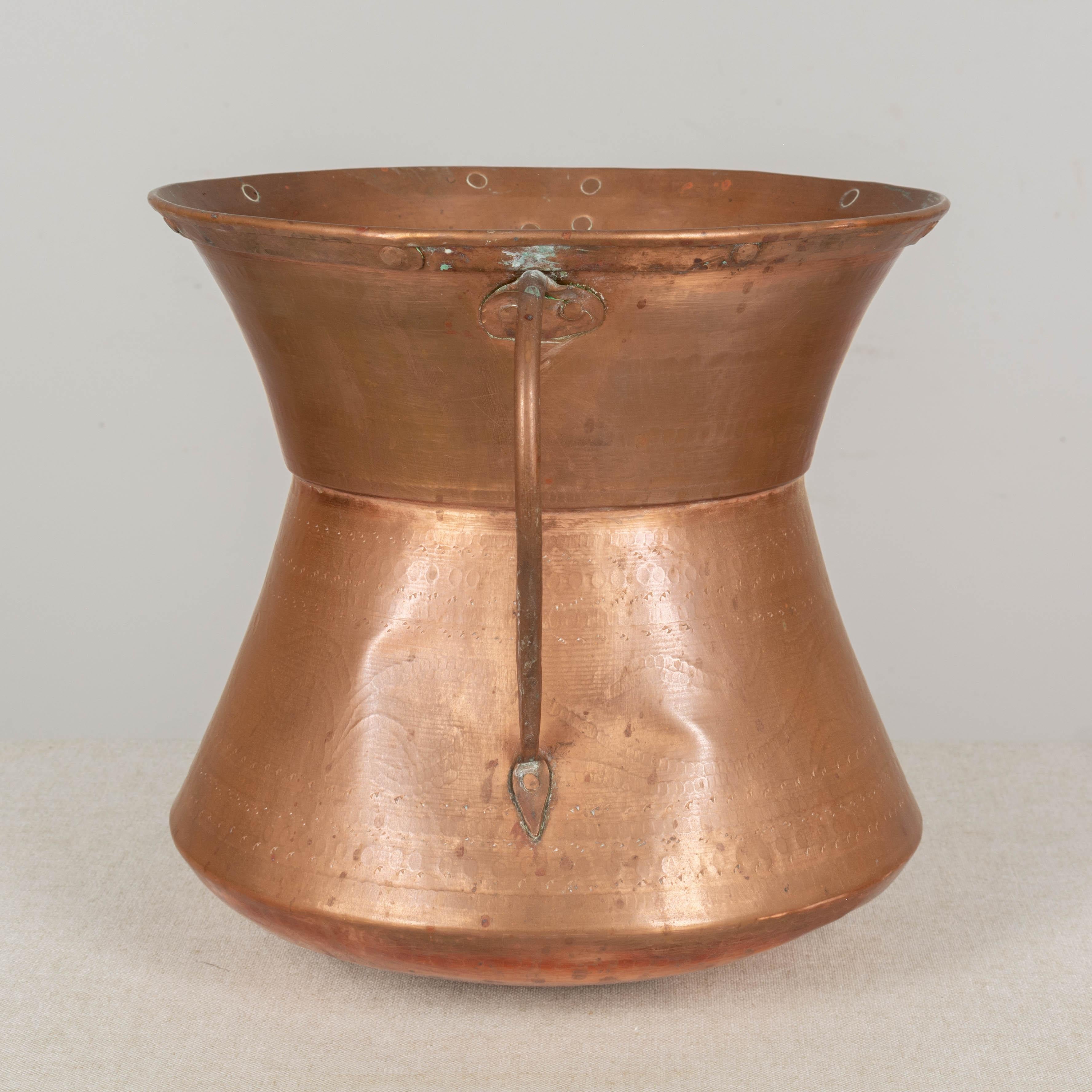 French Copper Pitcher or Vase In Good Condition In Winter Park, FL