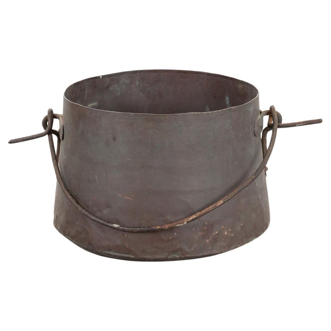 French Copper Pot For Sale