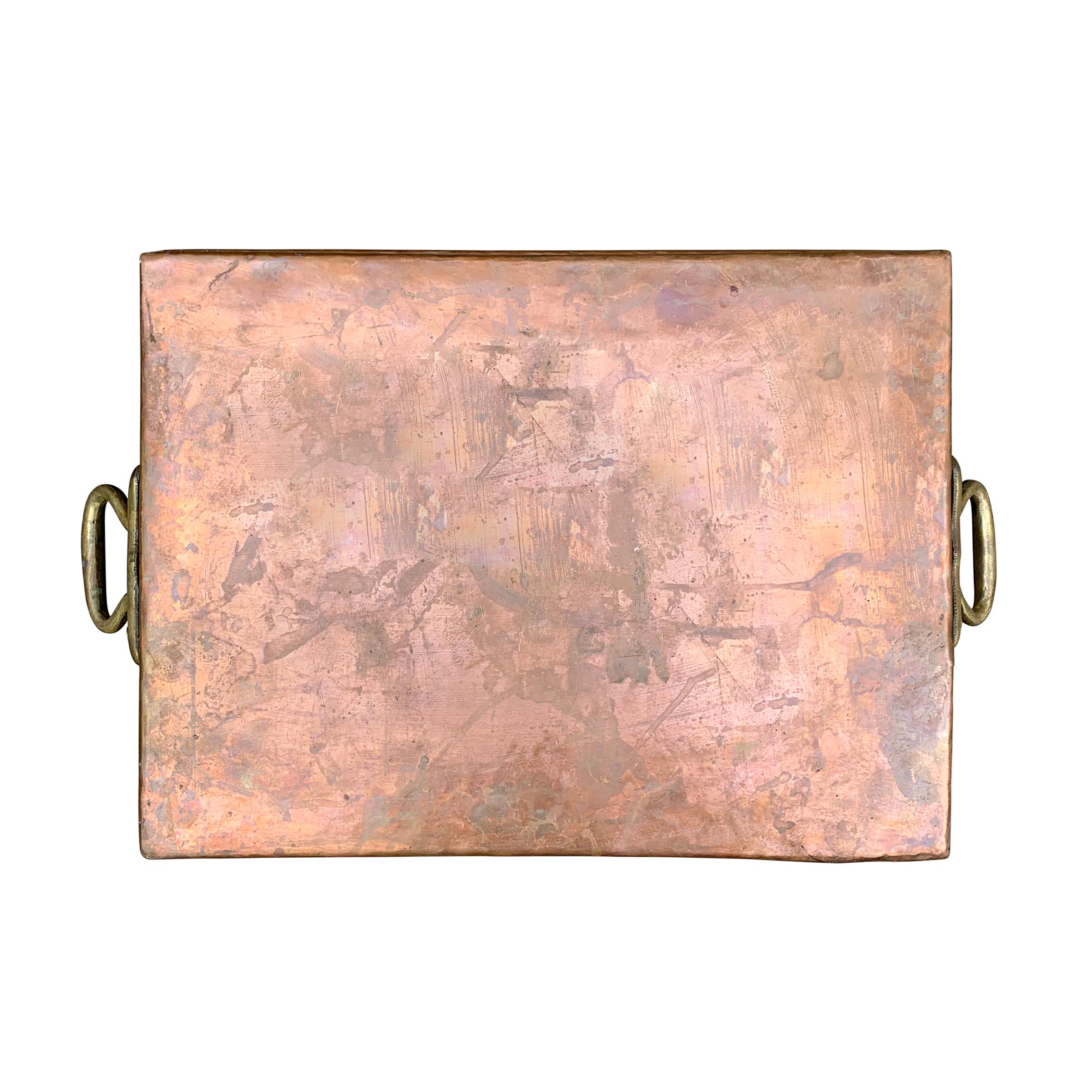 French Copper Roasting Pan 1