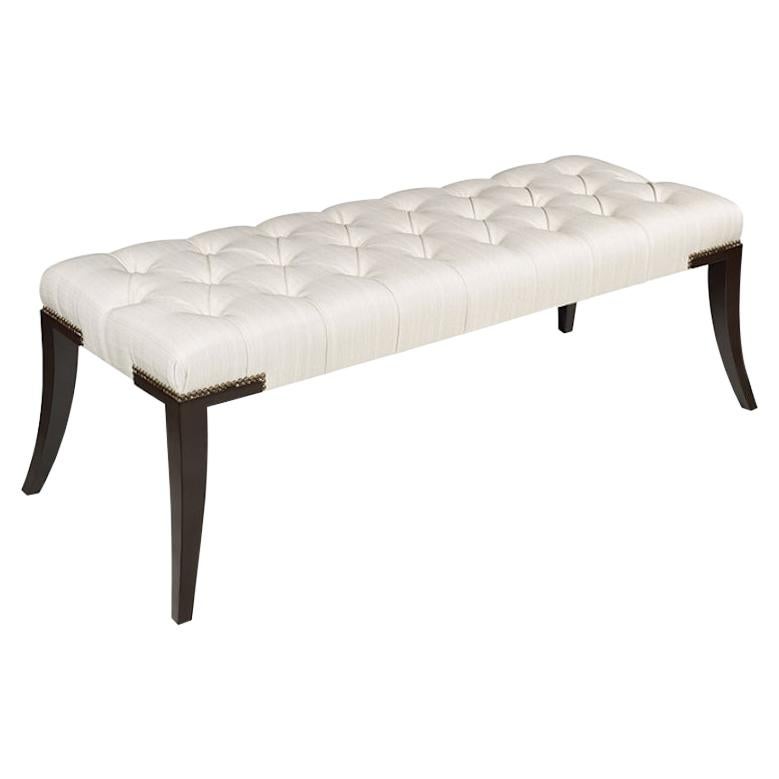 French Coppet Ottoman Stool, 20th Century For Sale