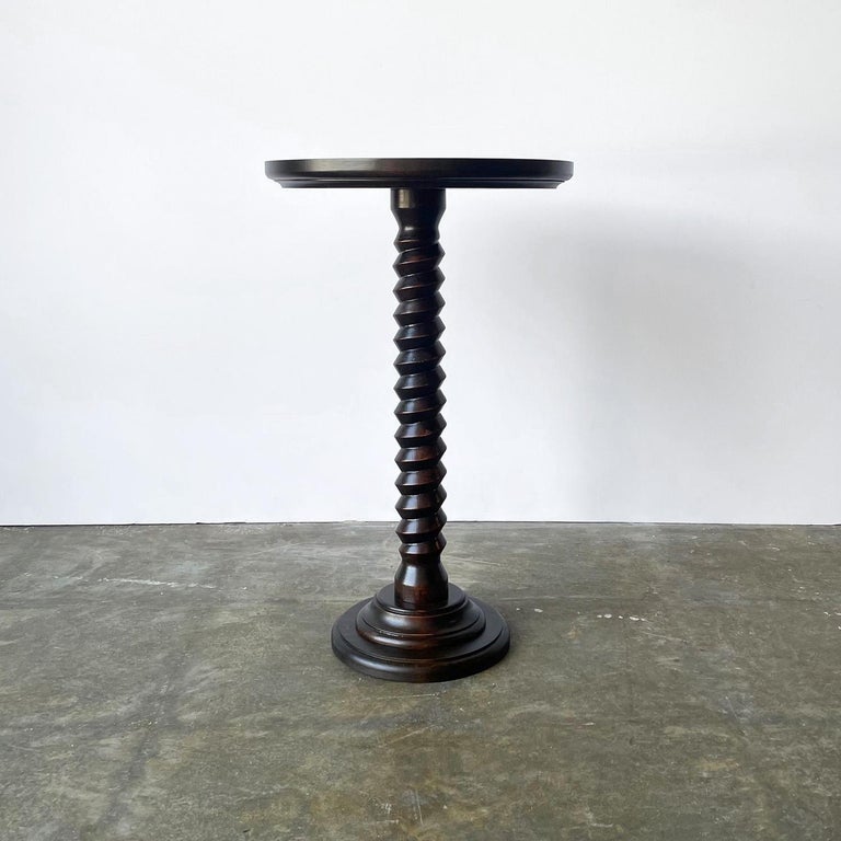 French Corkscrew Side Table at 1stDibs