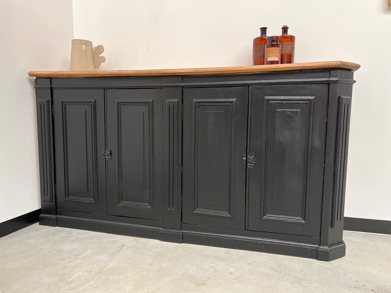 French corner sideboard, 1900s completely restored For Sale 3