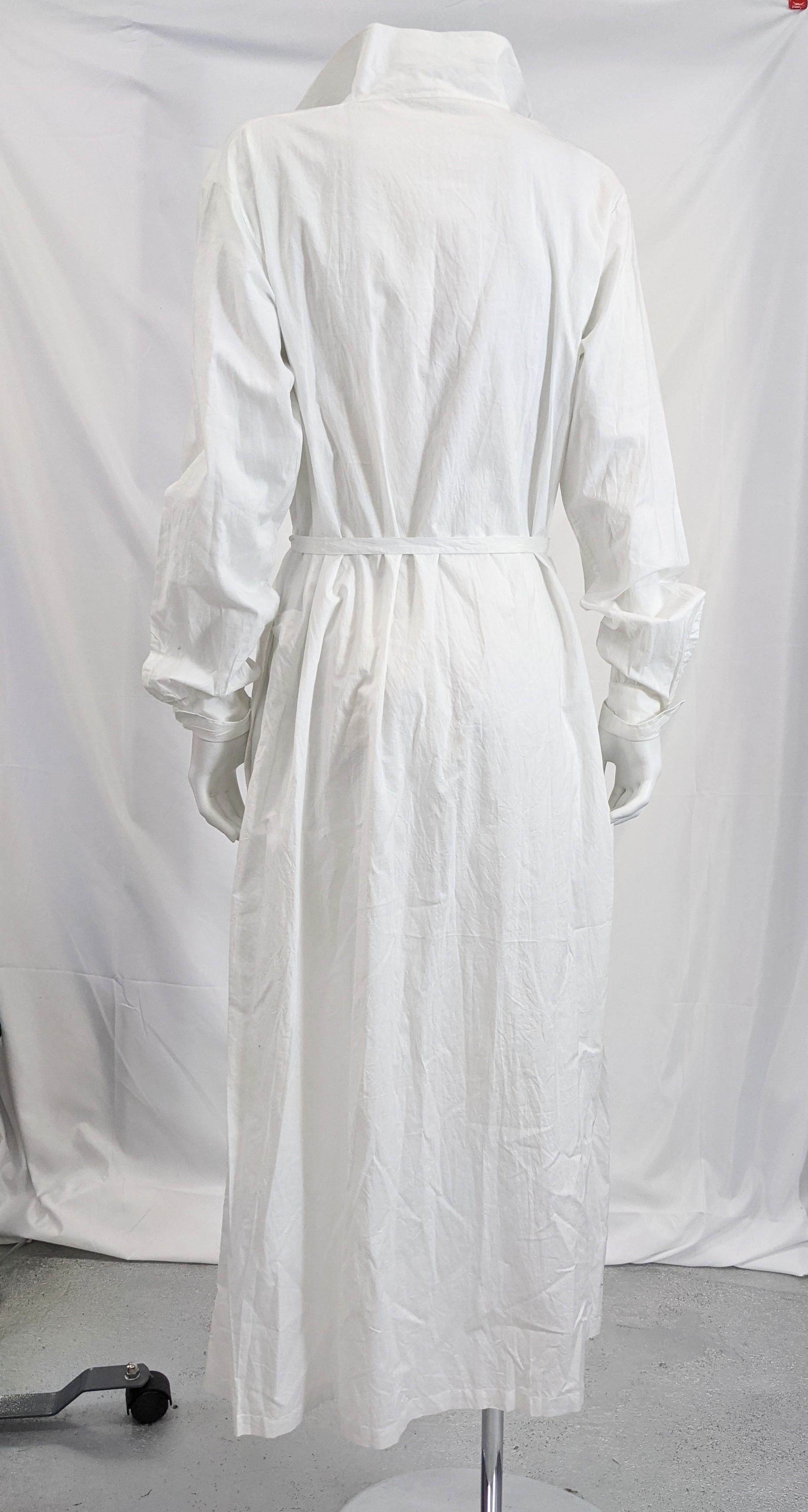 French Cotton Batiste Dress In Excellent Condition For Sale In New York, NY