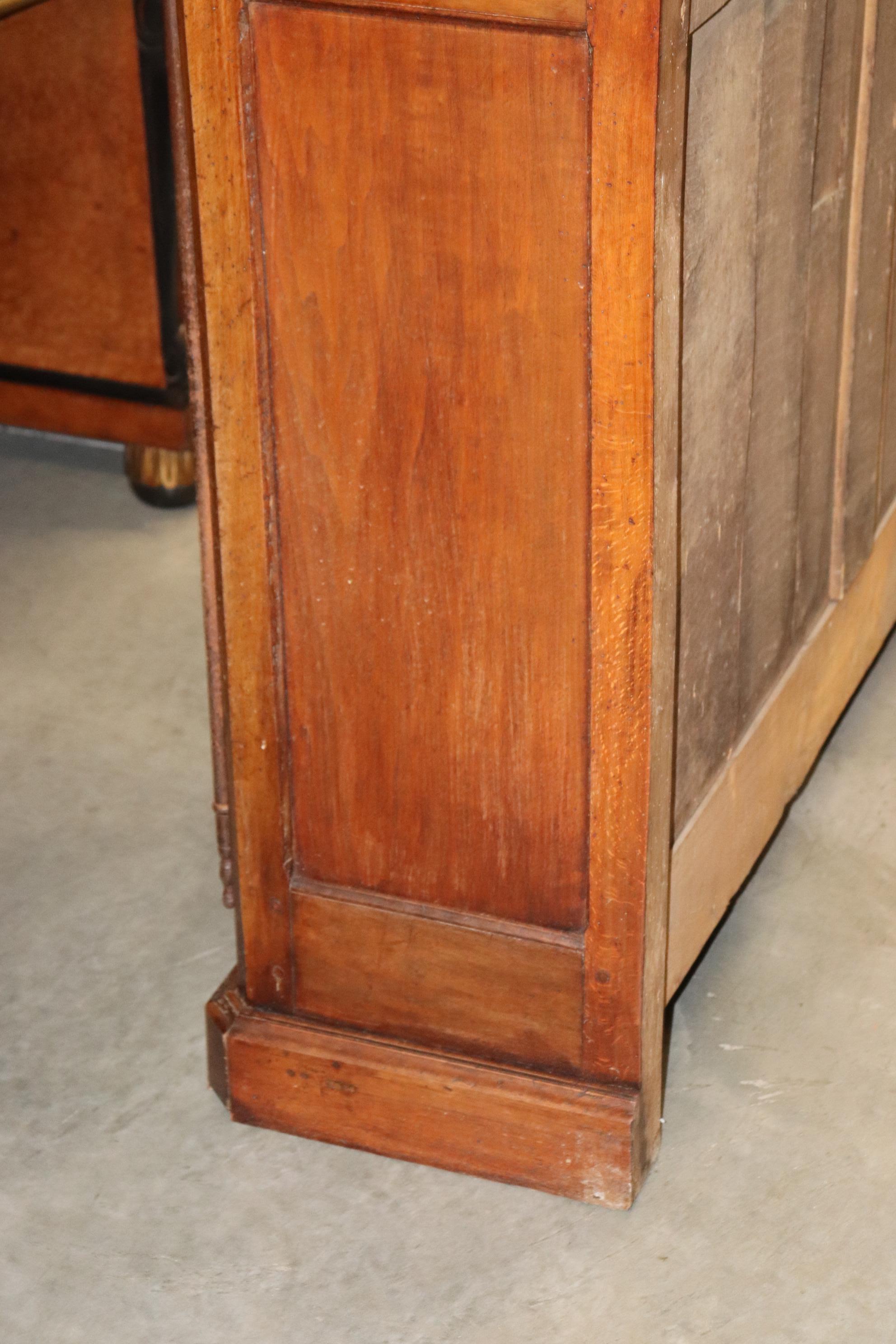 French Country Antique 1790s Era Armoire with Mesh Doors 6