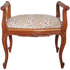 French Country Bench in Louis XV Style